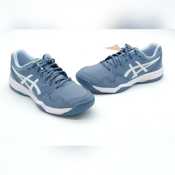 Asics Other - ASICS Men's Gel Dedicate 7 Blue/White Running Training Shoes Size 11.5
